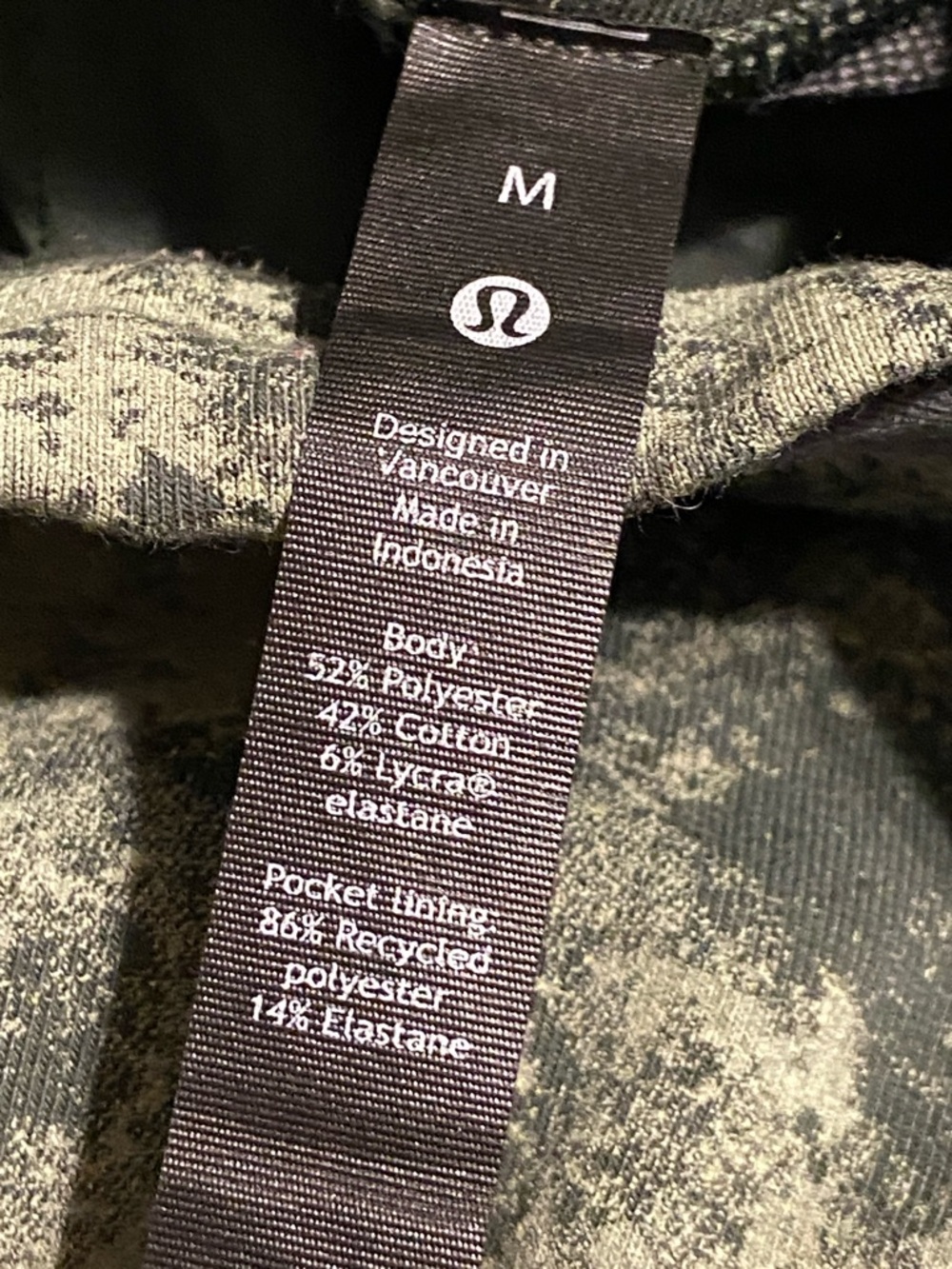 Lululemon City Sweat Men’s Joggers French Terry Style Athletic Spruce Green M - Picture 9 of 13